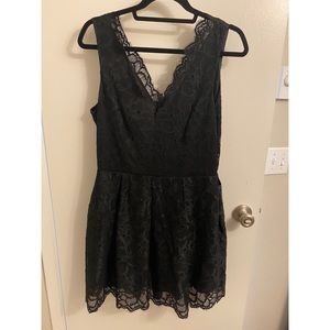 Black Lace Dress